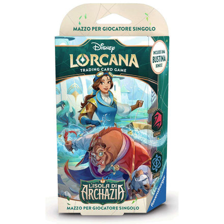 Disney Lorcana L’Isola di Archazia Starter Deck Rubino/Zaffiro (ITA)