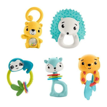 Fisher Price - Sonaglini E Dentaruoli Animali (Assortiti)