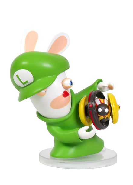 MARIO + RABBIDS KINGDOM BATTLE RABBID LUIGI PVC STATUE 8cm