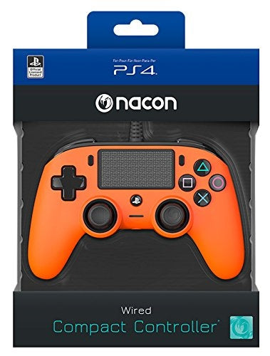 NACON OLP Compact Controller WRD Arancione PS4