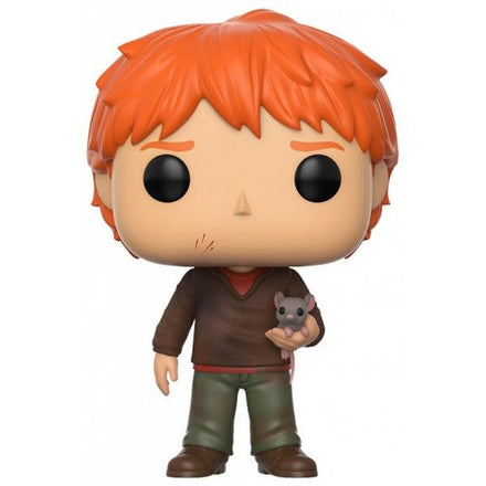FUNKO POP Harry Potter - 44 Ron Weasley w/Scabbers 9 cm
