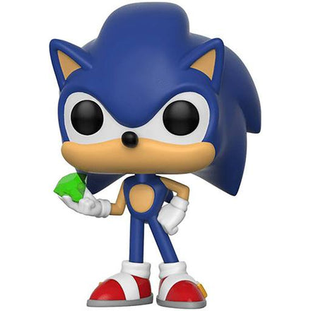FUNKO POP Sonic the Hedgehog - 284 Sonic con Esmeralda 9 cm