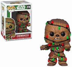 FUNKO POP Star Wars: Holiday - 278 Chewbacca w/Lights 9 cm