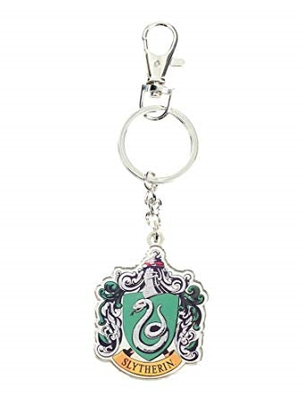 Harry Potter Slytherin shield metal keychain