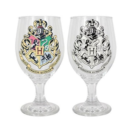 PALADONE HARRY POTTER Hogwarts logo heat-changing glass