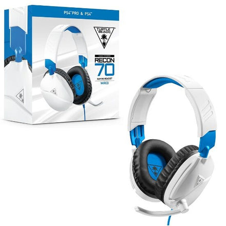 TURTLE BEACH cuffie gaming  Ear Force  Recon 70P  white (wired for Ps4)