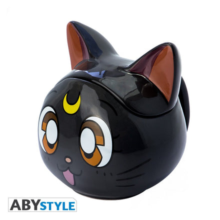 ABYSTYLE SAILOR MOON - Taza 3D: "Luna"