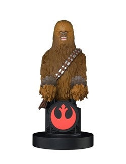 STAR WARS CHEWBACCA CABLE GUY (soporte para smartphone/mando + cable USB de 2 metros por separado)