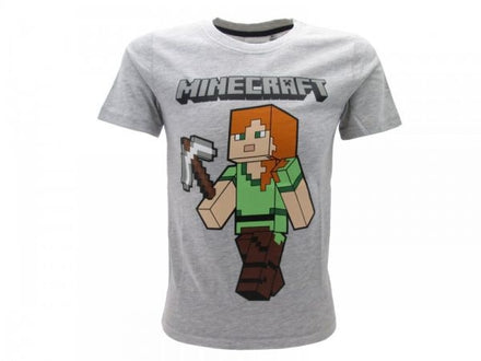 MINECRAFT  T-shirt  14 anni  grigia