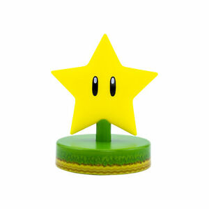 PALADONE NINTENDO SUPER MARIO ICONS SUPER STAR LAMPADA 3D