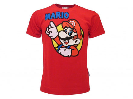 Camiseta NINTENDO SUPER MARIO 12/13 roja