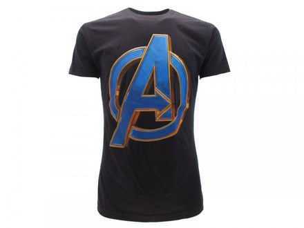 MARVEL AVENGERS logo T-shirt M black
