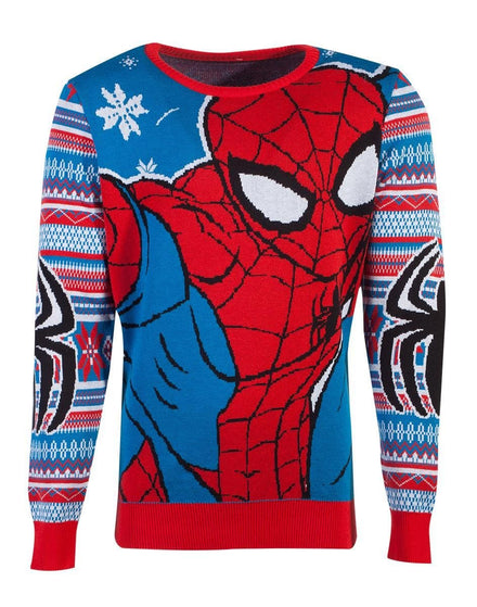 DIFUZED MARVEL - MAGLIONE UNISEX  SPIDER-MAN JUMPER (M)