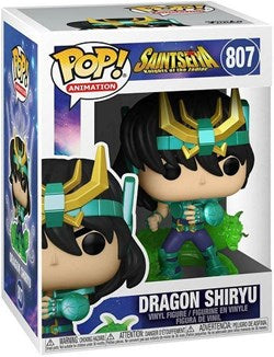 Funko Pop Saint Seiya - 807 Dragon Shiryu 9 Cm