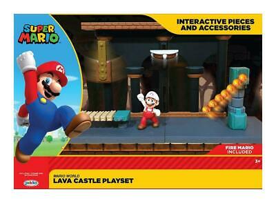 SET DE JUEGO CASTILLO DE LAVA DE SUPER MARIO NINTENDO DE JAKKS PACIFIC