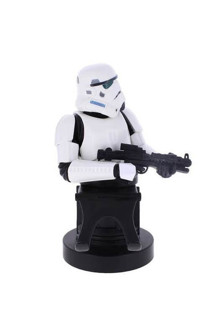 STAR WARS: THE MANDALORIAN - REMNANT STORMTROOPER CABLE GUY (porta smartphone/controller + cavo USB 2 metri separato)