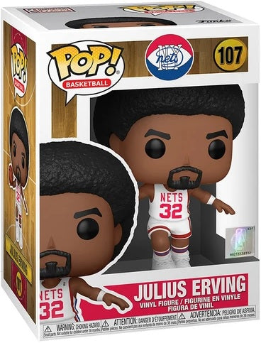 FUNKO POP  NBA: Legends - 107 Julius Ervingâ (Nets Home) 9 cm