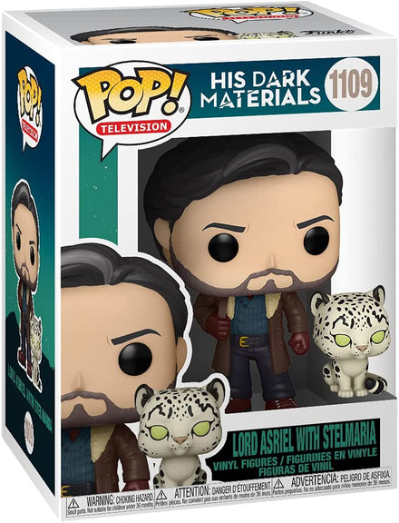 Funko Pop His Dark Materials - 1109 Asriel w/Stelmaria 9 cm