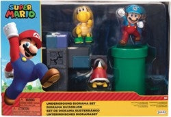 JAKKS PACIFIC NINTENDO SUPER MARIO UNDERGROUND DIORAMA SET