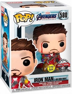 Funko Pop Marvel: Avengers Endgame - 580 Iron Man (I Am Iron Man) 9 cm