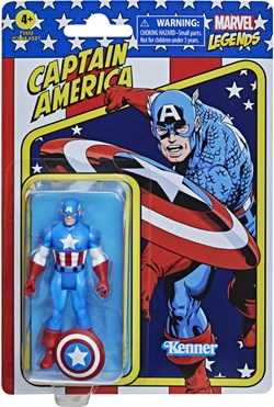 HASBRO MARVEL LEGENDS RECOLLECTION - RETRO CAPITÁN AMÉRICA