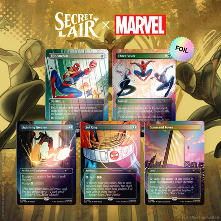 Magic: The Gathering - Secret Lair x Marvel's Spider-Man: Heroic Deeds Foil Edition
