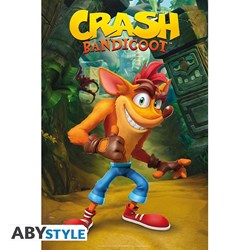 ABYSTYLE CRASH BANDICOOT - "Classic Crash" Poster (91.5x61)