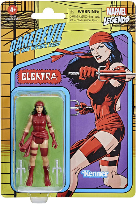 HASBRO MARVEL LEGENDS RECOLLECTION - RETRO ELEKTRA