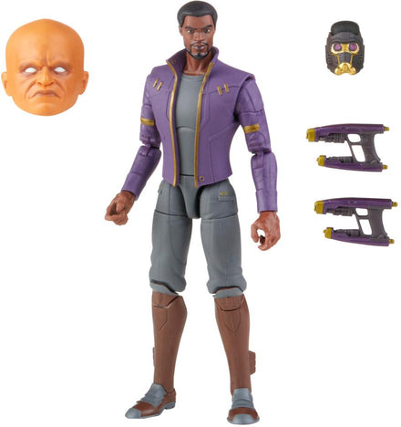HASBRO MARVEL LEGENDS: WHAT IF - T'CHALLA STAR LORD 15 CM