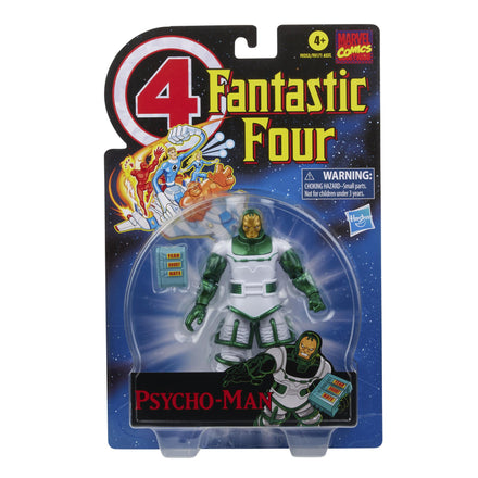 FIGURA RETRO DE LOS CUATRO FANTÁSTICOS DE HASBRO MARVEL LEGENDS - PSYCHO MAN