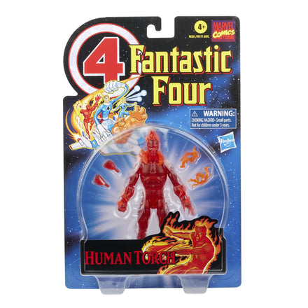 HASBRO MARVEL LEGENDS FANTASTIC FOUR RETRO FIGURE - HUMAN TORCH