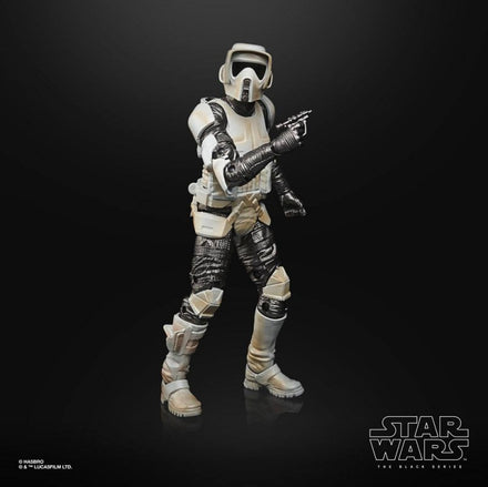 HASBRO STAR WARS: THE MANDALORIAN - BLACK SERIES - CARBONIZED SCOUT TROOPER 15 CM
