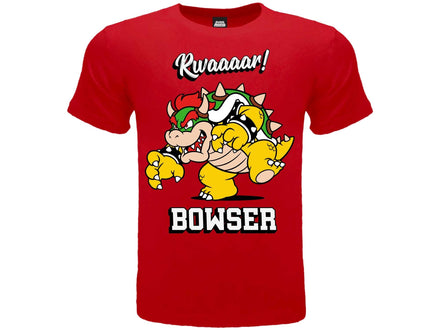 NINTENDO SUPER MARIO BOWSER  T-shirt 7/8  red