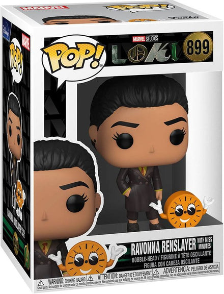 FUNKO POP  Marvel: Loki - 899 Ravonna w/Miss Minutes 9 cm