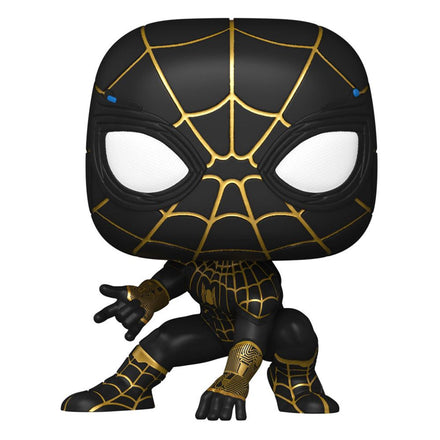 FUNKO POP Marvel: Spider-Man No Way Home - 911 Spider-Man (Black & Gold Suit) 9 cm