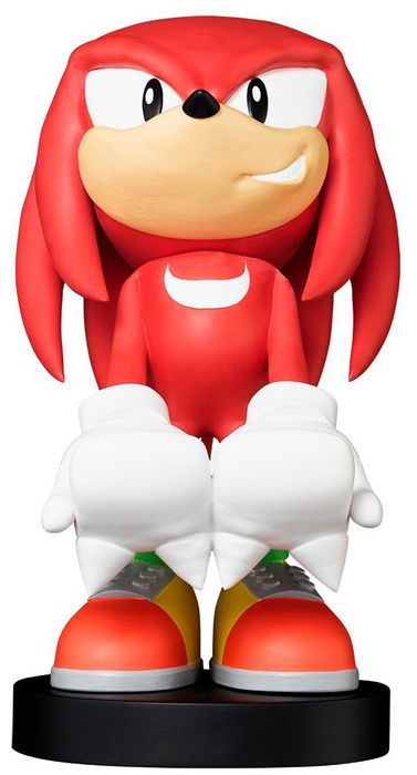 SONIC THE HEDGEHOG - KNUCKLES CABLE GUY (porta smartphone/controller + cavo USB 2 metri separato)