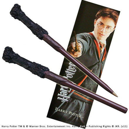HARRY POTTER - PENNA BACCHETTA E SEGNALIBRO HARRY