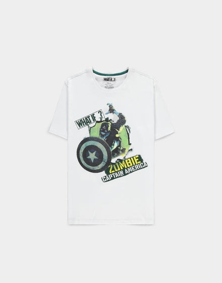 DIFUZED Marvel - What If...? - Zombie Captain America T-shirt M