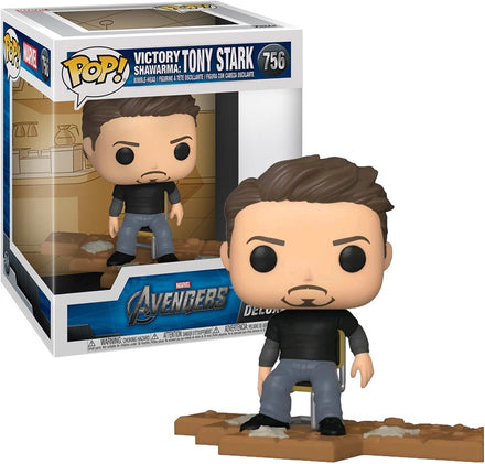 Funko Pop Marvel: Avengers - 756 Victory Shawarma - Tony Stark Deluxe (Special Edition)