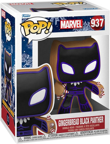 FUNKO POP Marvel: Holiday - 937 Black Panther 9 cm