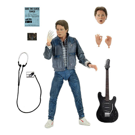 Figura de acción de Regreso al Futuro Ultimate Marty McFly (Audición) 18 cm