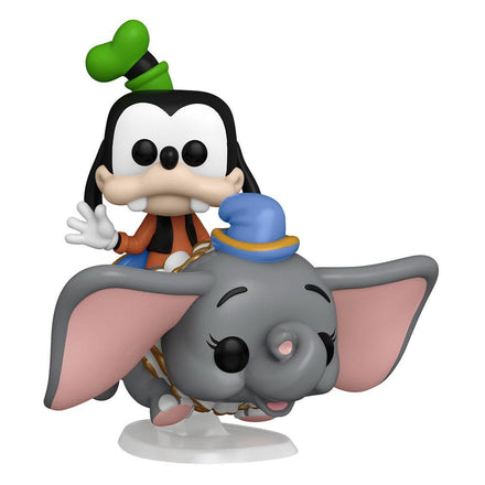 FUNKO POP Disney: 50º Aniversario - Rides 105 Dumbo con Goofy