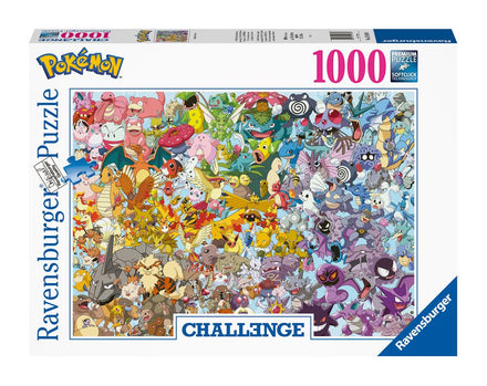 Pokémon - Challenge Puzzle Group (1000 Pieces)