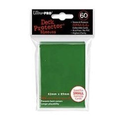 ULTRA PRO Small Card Sleeves 60ct Pack Green