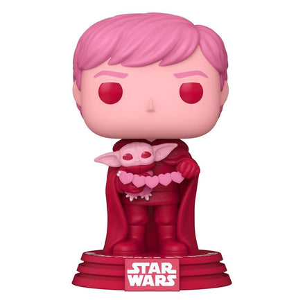 Funko Pop Star Wars: Valentines - 494 Luke & Grogu 9 Cm