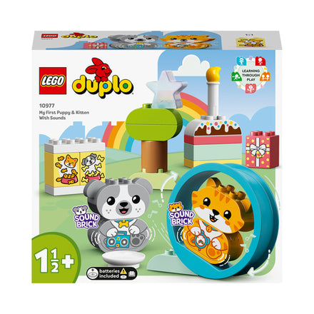 LEGO 10977 Il mio primo cagnolino e gattino con suoni