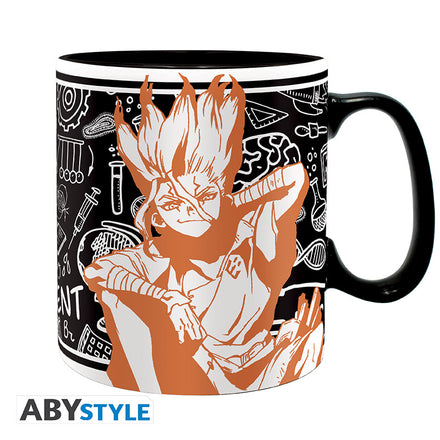 ABYSTYLE DR STONE - Senku Ishigami - Taza 460 ml