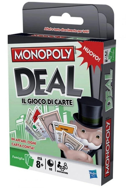 Hasbro - Monopoly Deal - Juego de cartas