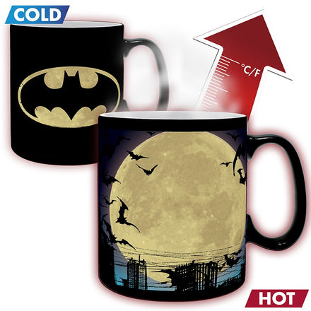 ABYSTYLE DC COMICS - Taza termosensible 320 ml: "Batman the Dark Knight"