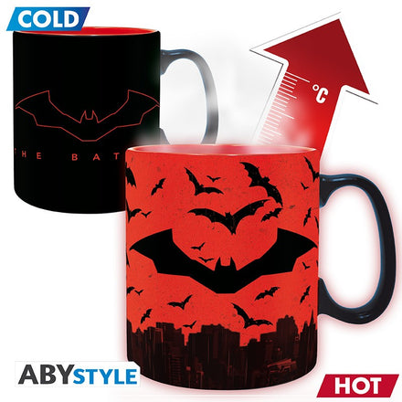 ABYSTYLE DC COMICS - Tazza termosensibile 460 ml: "The Batman"